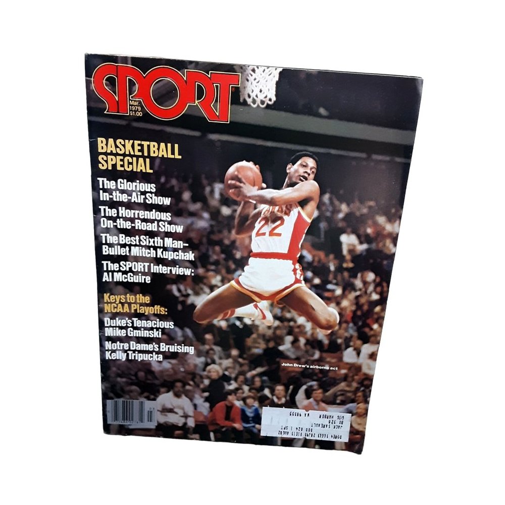Sport Magazine March 1979 John Drew Atlanta Hawks Basketball Issue